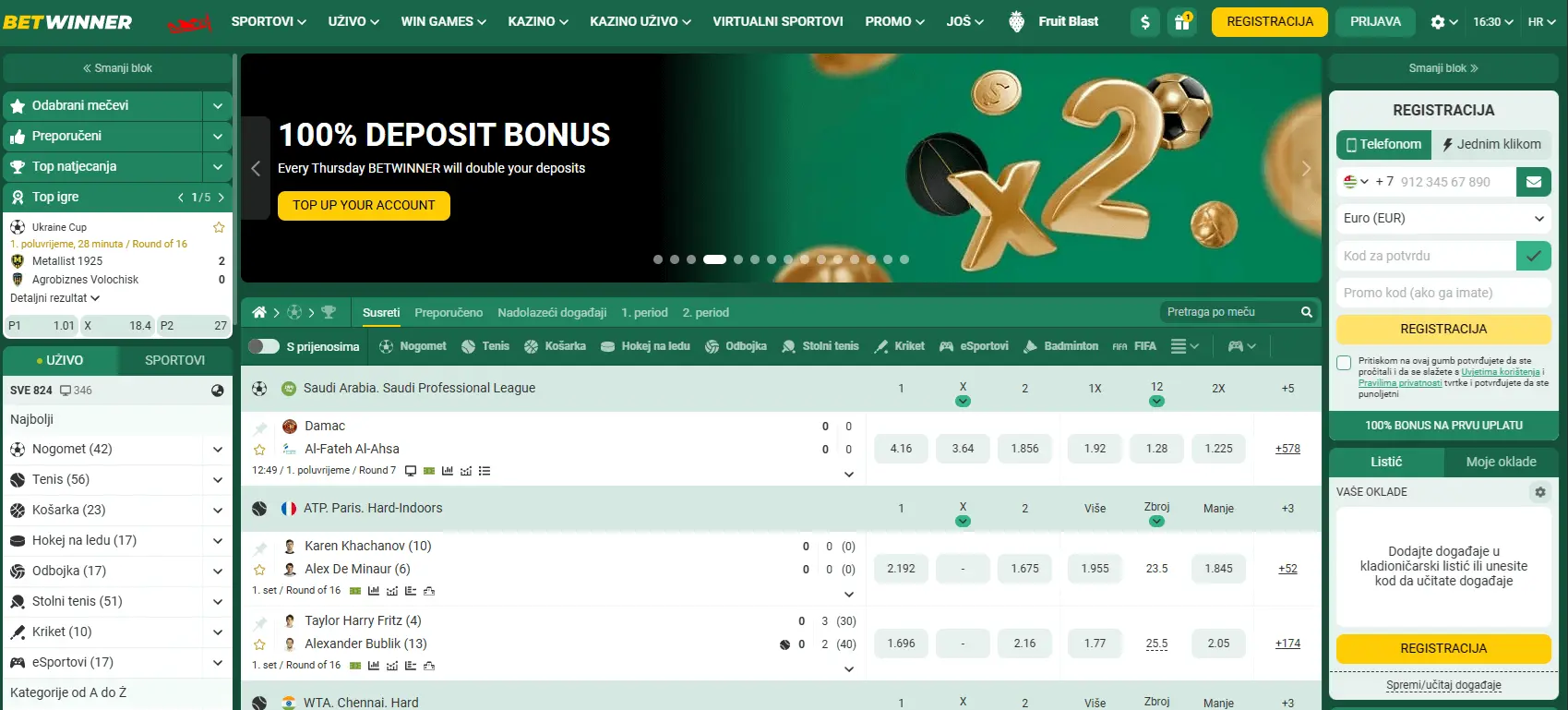 Betwinner Kladionica