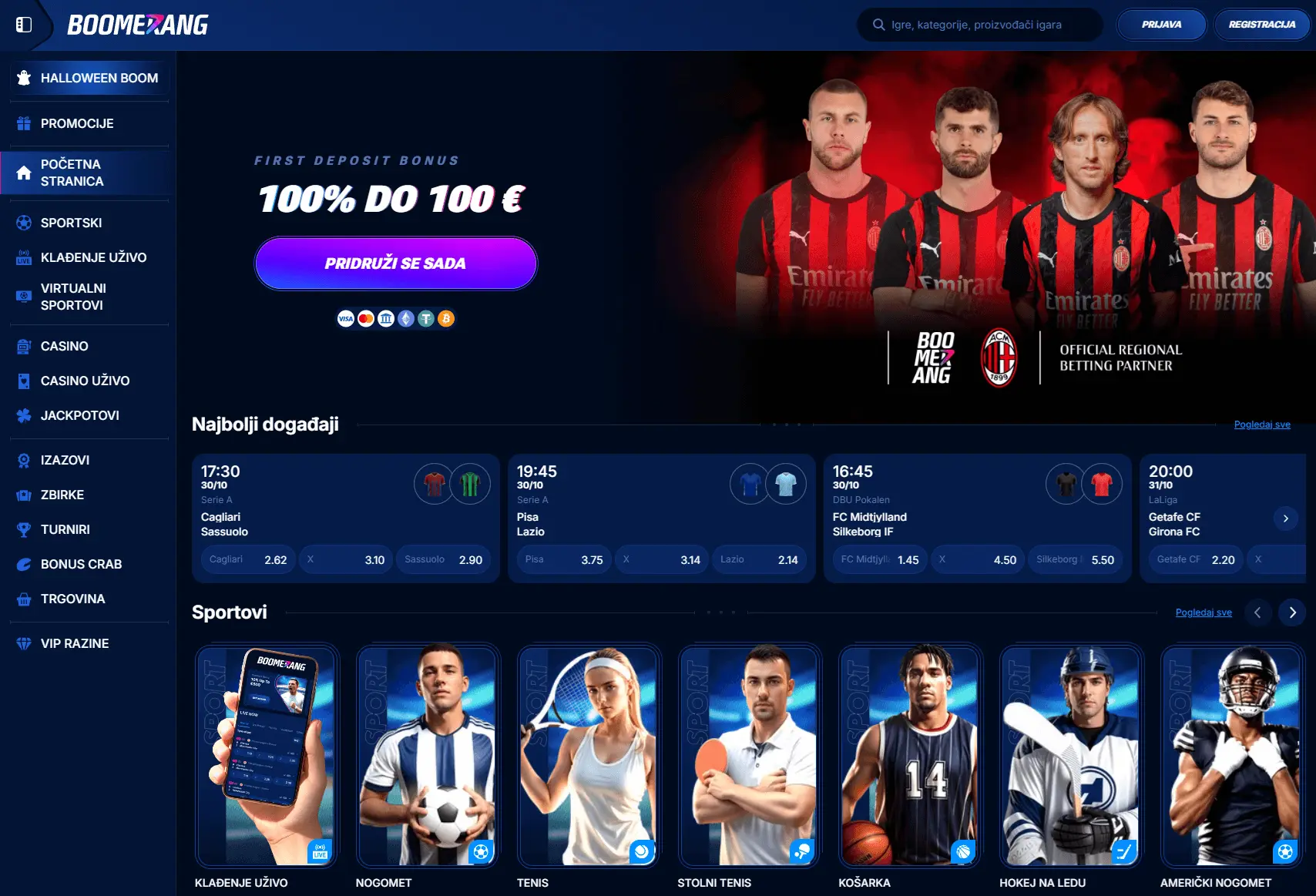 BoomerangBet Kladionica